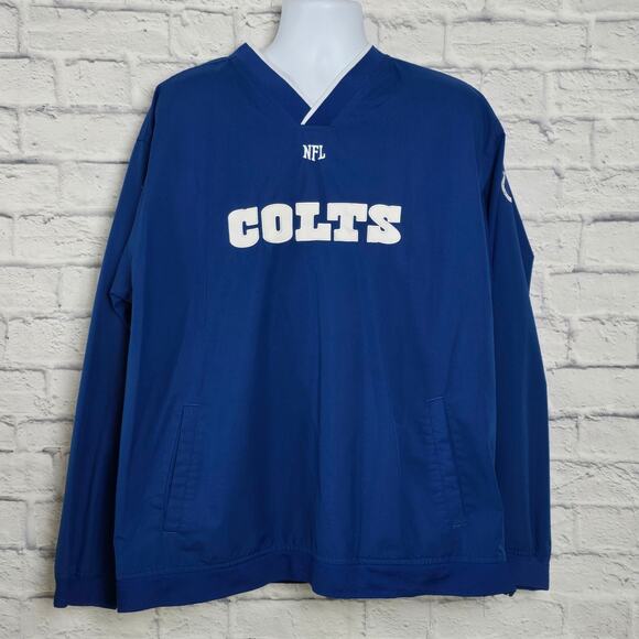 Indianapolis Colts Windbreaker Mens Size XL Pullover by NFL Team Apparel - Picture 1 of 16